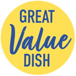 Great value dish