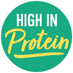 High in protein